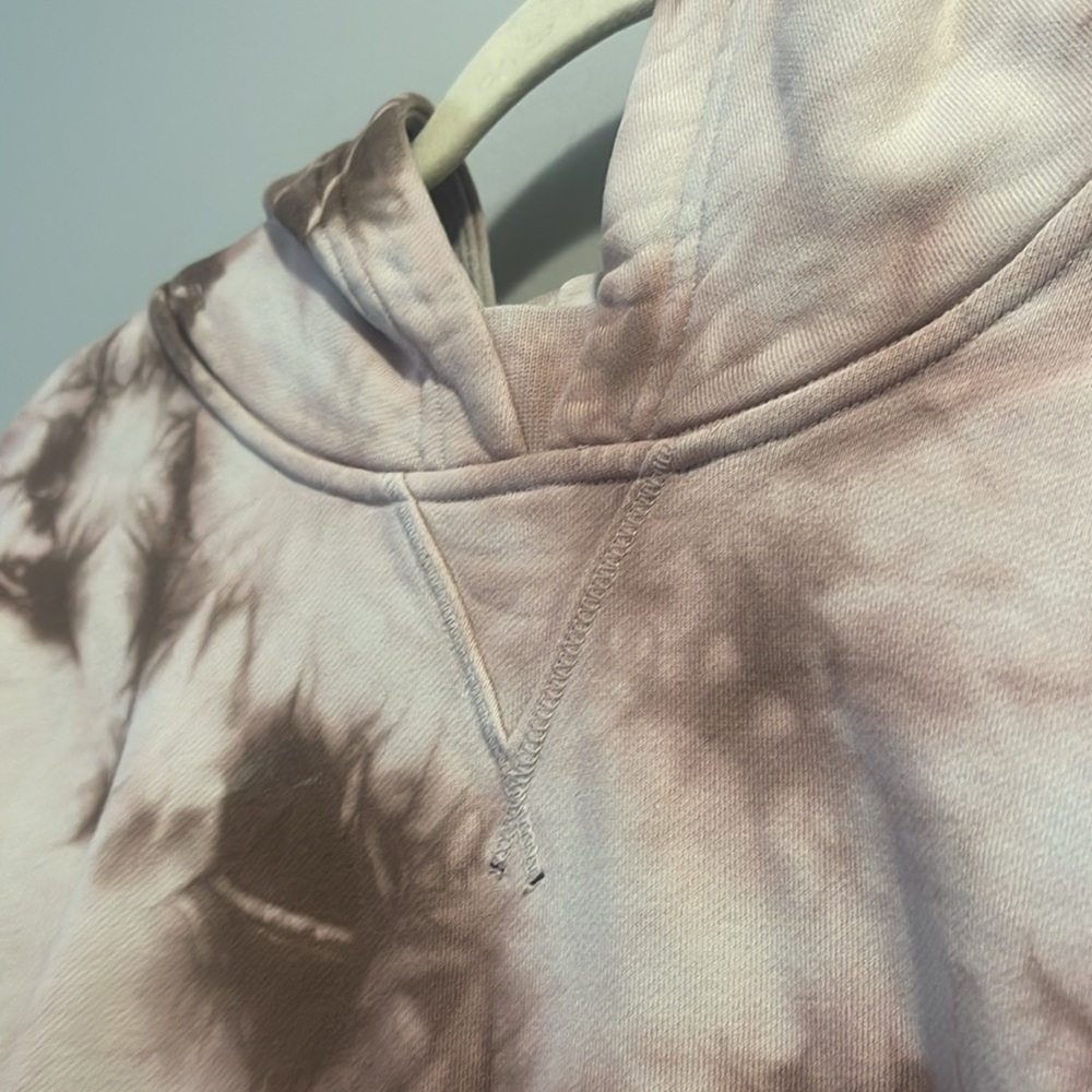 Lululemon All Yours Tie Dye Hoodie Fleece Sz 8 - Picture 5 of 8